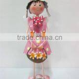 Garden Flower Fairy Painted Iron Flower Fairy Garden Decoration thumbnail-3