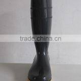 Cheap Black Knee High Rain Boots thumbnail-3
