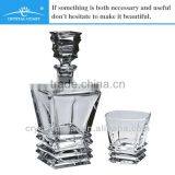 Glass Whiskey Bottle With Cork