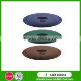 Multi-function Kitchen Ware Silicone Steamed Fish Bowl, Folding Silicone Bowl With Lid thumbnail-2