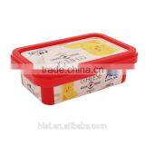 Small Airtight Butter Container With Foil, Square Plastic Containers With Lid thumbnail-3