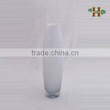 40cm Height Shell Shaped Colored Glass Vase, Handmade Glassware for Wedding Decoration thumbnail-2