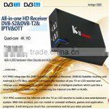 K2 Pro 4K Android 5.1 Smart TV Box Quad Core Amlogic S905 Cpu Model KII Pro Dvb-T2+S2 Andrord TV Box thumbnail-2