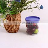 round high borosilicate storage jars