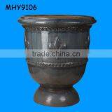 Large Glazed Outdoor Terracotta/ceramic Plant Pots thumbnail-1