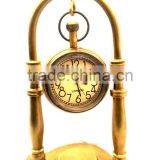 Gold Plated Vintage Desk Clock for Home Decoration, Gifts & Promotion thumbnail-1