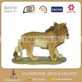 10.5 Inch Resin Craft Animal Decoration Lion Statues for Sale thumbnail-4