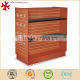 H-united Slatwall Stand Gondola With Shelevs for Clothing Retail Store With Good Quality thumbnail-3