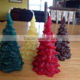 Christmas Tree Candles 100% Beeswax thumbnail-3
