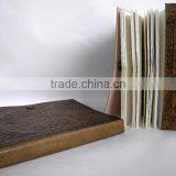 Indian Super Fine Handmade Vintage Embossed Tree of Life Design Leather Notebook thumbnail-3