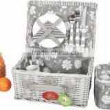 Wholesale Handmade Insulated Fast Food Picnic Basket Wicker thumbnail-6