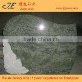 Different Colors Flower Granite Carved Beautiful Gravestone thumbnail-3
