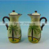 2015 New Arrival Handpainted Ceramic Salt and Pepper Shaker