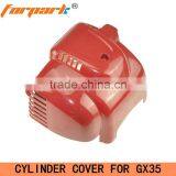 Kingpark Garden Tools Brush Cutter Spare Parts Crankcase Cover For GX35 thumbnail-2