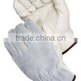 Grain Cowhide Driver With Split Leather Back thumbnail-1