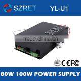 Stable Laser Power Supply Yongli YL-U1 for Yongli Ultra Type A2 A4 80W 100W CO2 Laser Tube thumbnail-1