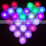 Hot Wholesale Wedding Decoration Mini Colorful Changing Fickering LED Romantic Candle Light thumbnail-3