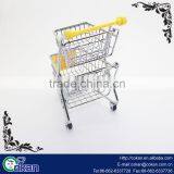 Promotional Gift Mini Shopping Barang Trolley Cart as Two-layer Container thumbnail-3