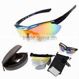Cheap 5 Pcs Cycling Bicycle Polarization Sunglasses Set