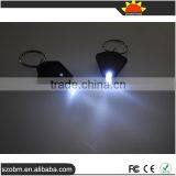 Mini Portable Rhombus Plastic Keychain White Light LED Keychain thumbnail-4