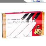 2015 High-grade Wooden Box 3 Piece Ceramic Knife Zirconia Ceramic Knife Set thumbnail-5