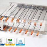 BBQ Brazil Rotating Grill in Stainless Steel (Double Version) - CRID 9 Skewers Arke thumbnail-5