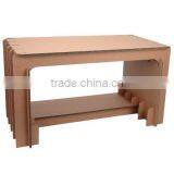 Reinforcement Corrugated Cardboard Table of the Paper Hacomo for Easy to Use , Small Lot Oder Also Available thumbnail-1