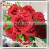 Hot Sale in China Artificial Flower Decor Wedding Artificial Chinese Rose Flower Fake Decoration Flower thumbnail-6