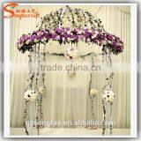 Hot Sale the Bow-type Artificial Flower Wall for Wedding Decoration thumbnail-4