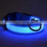 6 Colors S M L L Size LED Light Up Dog Pet Night Safety Bright Flashing Adjustable Nylon Collar thumbnail-3