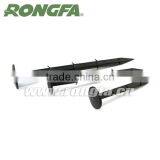 Black Color 15cm PP Plastic Garden Nail for Fixing Ground Cover thumbnail-2