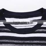 Custom Striped Cotton Crew Neck Cardigan Man Sweater , Pullover thumbnail-3