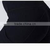 Sexy Mesh Insert Yoga Pants With Hidden Zipper Pocket Gym Wear thumbnail-4