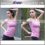 Custom Made Fashion Cutting Blouse/ Dry Fit Tshirt/ Training Vest thumbnail-1