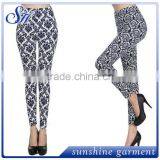 2017 Wholesale OEM Services Women 92% Polyester 8% Spandex Brushed Legging thumbnail-1