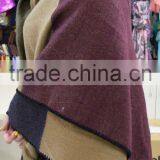 2017 Large New Stylish Soft Cashmere Checked Women Winter Shawl thumbnail-6