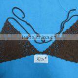 Crocheted Bikini Cotton Lace Bikini Top
