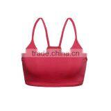 Cheap Price Breathable Dry-Fit Women Sports Fitness Yoga Bra thumbnail-3