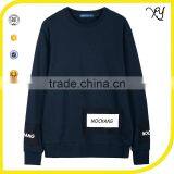 Wholesale Men's Fashion Hip Hop Clothing Custom Crew Neck Sweatshirt thumbnail-1