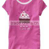 Girls Pink t Shirts With Print