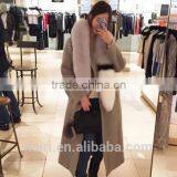 Winter Casual Fashion Women Big Whole Fox Fur Scarf Lady Colorful Wraps Women Faux Fur Wrap Shawls thumbnail-4