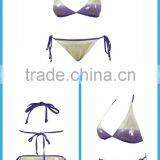 Sexual Popular Shiny Sequin Girls Swimwear Bikinis Two Pieces thumbnail-6