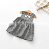 S33545W Lovely Kids Baby Girl Sleeveless Cartoon Cotton Party Dress thumbnail-2