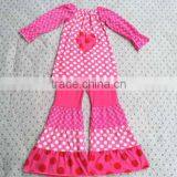 Lovely Kids Boutique Toddler Girls Boutique Clothing Sets Girls Valentines Day Outfits Wholesale thumbnail-5