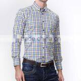 Long Sleeve Formal Shirts for Men Fancy Plaid Printed Garments thumbnail-4