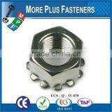 Made in Taiwan Black Oxide Plated Steel Stainless Steel Zinc Finish Steel Keps K Lock Nut thumbnail-5