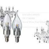 E12 LED Candelabra Bulb, E14 LED Candle Light, 3W SMD Interior Lamp, 360 Degree Decorative for Chandelier Lighting thumbnail-3