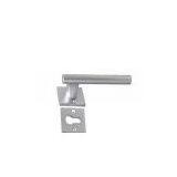 130 mm Modern Front Interior Door Handles Hardware With Base 50 * 50 mm HR3027 thumbnail-1