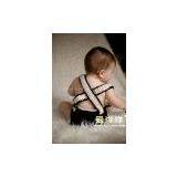 Little Gentleman Baby Boy Crochet Bow Tie and Diaper Cover Set thumbnail-3