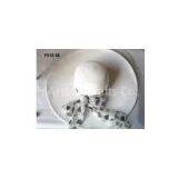 57cm Ladies Packable Sun Hat For Party , 9cm Big Brim Leisure Hats thumbnail-1